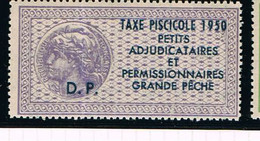 Taxe Piscicole - 1950 Petits Adjudicataires Et Permissionnaires De Grande Peche  - Neuf Sans Charniere - TTB - Zegels