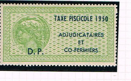 Taxe Piscicole - 1950 Adjudicataires Et Co-Fermiers  - Neuf Sans Charniere - TTB - Zegels