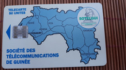 Phonecard Guinée 50 Units  Used Rare - Guinee