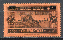 GRAND LIBAN < TAXE ⭐ Yvert N° 24 ⭐ < Neuf Ch - Postage Due