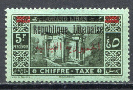 GRAND LIBAN < TAXE ⭐ Yvert N° 25 ⭐ < Neuf Ch - Timbres-taxe