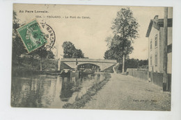 FROUARD - Le Pont Du Canal (péniche ) - Frouard