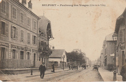 BELFORT  (90) Faubourg Des Vosges .Côté De La Ville (Café-Restaurant / Ets  A. Demeusy) - Belfort - City