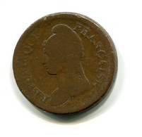 France 1 Decime An 5 - A Dupre Cuivre (Copper) Paris B (F) KM#644, G.187, F.129/1 - 1795-1799 Directoire