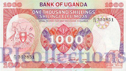 UGANDA 1000 SHILLINGS 1986 PICK 26 UNC - Oeganda