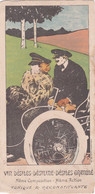 MENU DESILINE (illustrateur  ART NOUVEAU Thème De L'Automobile) - Imprimerie Minot Paris - Menus