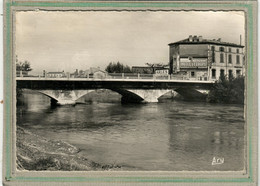 CPSM Dentelée - (84) SORGUES - Aspect Du Nouveau Pont Sur L'Ouvèze En 1965 - Sorgues