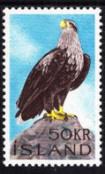 Iceland - 1966 - Birds - White-tailed Eagle (Haliaeetus Albicilla) - Mint Stamp - Ungebraucht