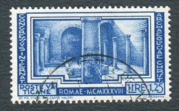 VATICANO 1938 ARCHEOLOGIA 1,25 USATO - Neufs