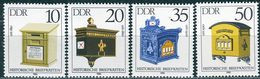 DDR - Mi 2924 / 2927 ✶✶ # - Historische Briefkästen, Einzeln - Ungebraucht