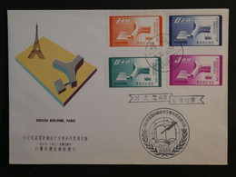 BN12 CHINE BELLE LETTRE FDC +UNESCO ++AFFRANCH.INTERESSANT+++ - Altri & Non Classificati