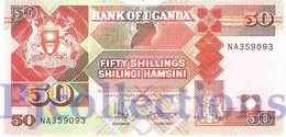 UGANDA 50 SHILLINGS 1997 PICK 30c UNC - Oeganda