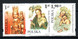 POLAND 2001 MICHEL NO:3904-3906  MNH - Cuadros