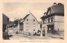 FRANCE - 68 - METZERAL - Vallée De Munster - Grande Rue - Carte Postale Ancienne - Andere & Zonder Classificatie