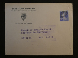 BN12 FRANCE  BELLE  LETTRE CLUB ALPIN FRANCAIS+PREOB.+AFFRANCH.INTERESSANT+++ - Otros & Sin Clasificación