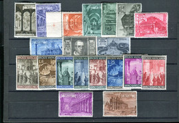VATICANO 1949 ANNATA ** MNH - Unused Stamps