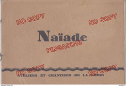 Au Plus Rapide Livre D'Or Du Sous-marin Naïade Ateliers Chantiers Loire Pierre Le Conte Cherbourg - Bateaux