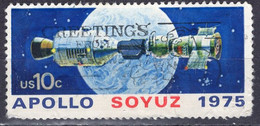 1975 10 Cents Space Apollo Soyuz, Used - Used Stamps