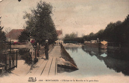 Montargis - L'écluse De La Marolle Et La Gare D'eau - Péniche Batellerie - Montargis