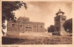 3556" ASMARA  (ERITREA)   A.O.ITALIANA -  LA CHIESA COPTA   ANN0 1934 " - Eritrea