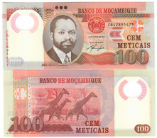 Mozambique 100 Meticais 2011 UNC - Mozambique