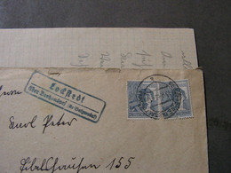 Locksted Landpost  1948 - Briefe U. Dokumente