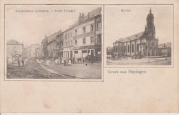 57 - HAYANGE - 2 VUES - RESTAURANT GERMANIA - CARTE RARE - Hayange