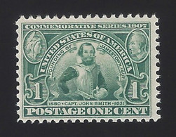 US #328 1907 Green Wmk 191 Perf 12 MNH VF Scv $65 - Unused Stamps