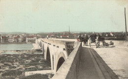 CPA 30 - Pont Saint Esprit - Vue Générale Et Les Bords Du Rhône - Pont-Saint-Esprit