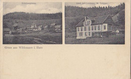 Gruss Aus Wildemann I. Harz - Schützenstrasse - Hotel Schützenhaus W. Schl - Wildemann