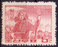 DPRK  - STEELWORKERS - **MNH - 1963 - Minéraux