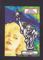 CPM Madonna En 15 Ex. Numérotés Signés Par JIHEL Statue De La Liberté Liberty érotisme - Chanteurs & Musiciens