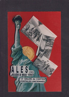 CPM Salon Cartes Postales En 100 Ex. Par JIHEL Statue De La Liberté Liberty Alais Alés - Sänger Und Musikanten