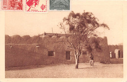 MALI  SOUDAN Francais TOMBOUCTOU Dans L'enceinte Du Fort Bonnier La Case Du Mcl Joffre     (scan Recto-verso) Ref 965 - Mali