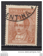 ##12, Argentine, Argentina, Mariano Moreno, Avocat, Journaliste, Politicien, Noeud Papillon - Used Stamps