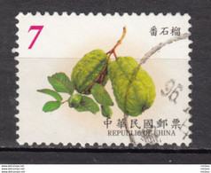 ##12, Taiwan, Chine, China, Fruit, - Used Stamps