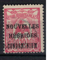NOUVELLES HEBRIDES             N°  YVERT 16 (2)  OBLITERE     ( OB    06/ 13 ) - Used Stamps