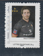 FRANCE ISSU COLLECTOR STADE TOULOUSAIN 2010 SHAUN SOWERBY OBLITERE - Collectors