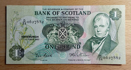 Scotland 1 Pound 1983 XF Bank Of - 1 Pound