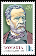 ROMANIA 2022 LOUIS PASTEUR - 200 ANS DEPUIS SA NAISSANCE Set 1 Timbre MNH ** - Louis Pasteur