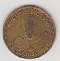 Gettone Token Shell  " Auguste Piccard " Augsburg 1931 - Other & Unclassified