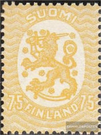 Finland 85A Unmounted Mint / Never Hinged 1917 Clear Brands: Crest - Nuovi