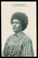 Ref 1596 -  Early Ethnic Religious Postcard - New Guinea Pacific Islands - Catechism Pupil - Andere & Zonder Classificatie