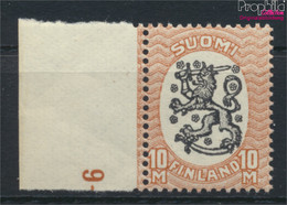 Finnland 93B Postfrisch 1917 Freimarken: Wappen (9949743 - Neufs