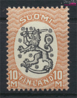 Finnland 93B Postfrisch 1917 Freimarken: Wappen (9949749 - Neufs