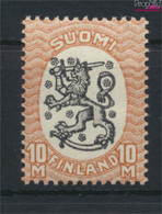 Finnland 93B Postfrisch 1917 Freimarken: Wappen (9949751 - Unused Stamps