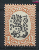 Finnland 93B Postfrisch 1917 Freimarken: Wappen (9949754 - Unused Stamps