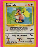 Carte Pokemon Francaise Set De Base Wizards 27/102 Canarticho 50pv 1995 Bon Etat - Wizards