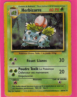 Carte Pokemon Francaise Set De Base Wizards 30/102 Herbizarre 60pv 1995 En L'etat - Wizards