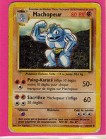 Carte Pokemon Francaise Set De Base Wizards 34/102 Machopeur 80pv 1995 En L'etat - Wizards